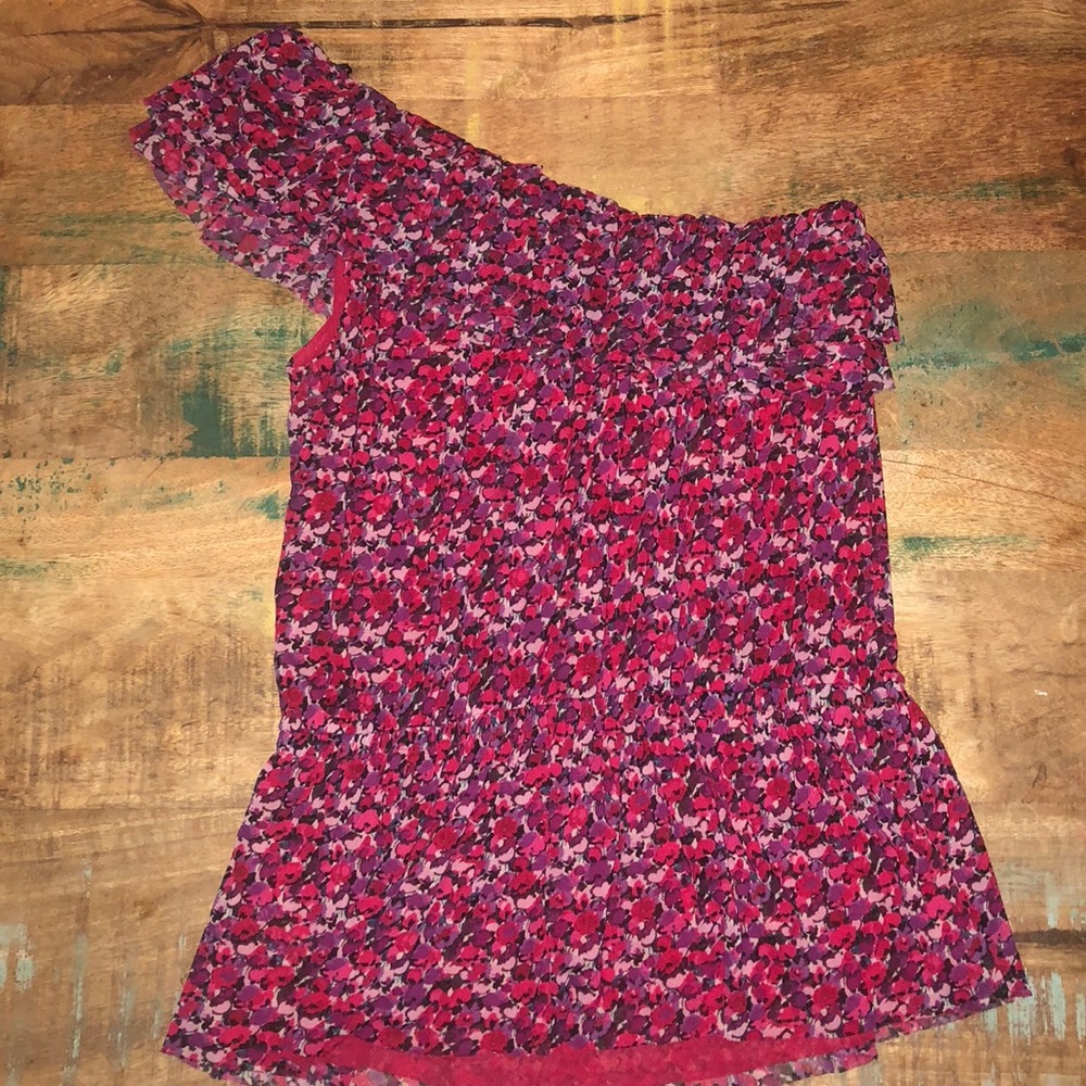 Express | One Shoulder Top, Size Small